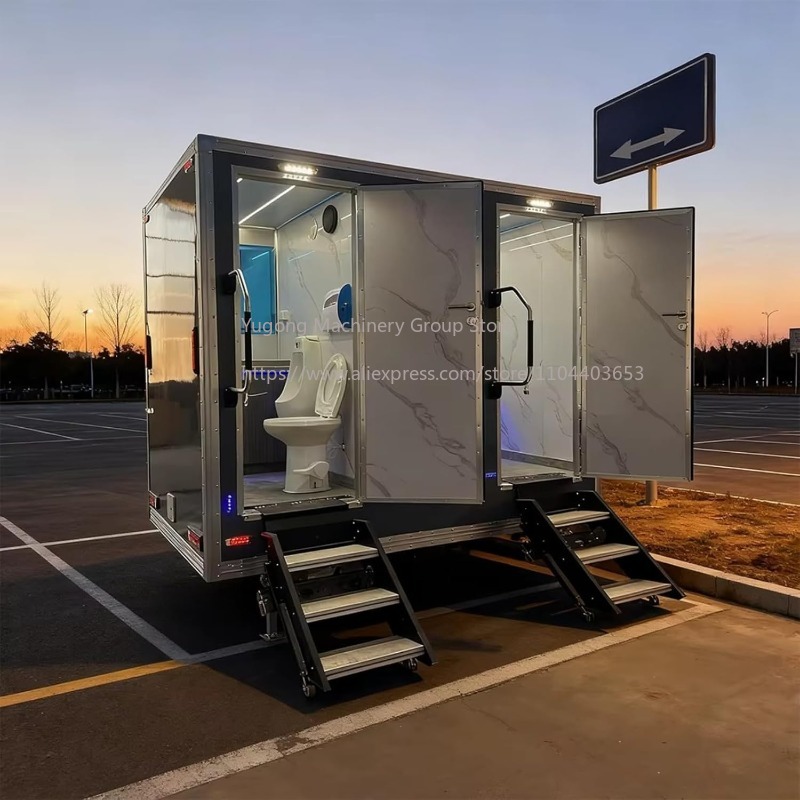 Portable Camp Toilet - Remolque de Baño Portátil de Lujo,