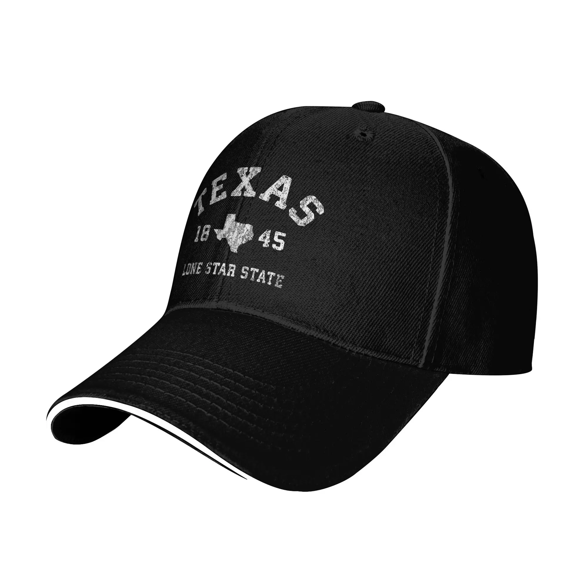 Outdoor Camping In Texas - Gorra de béisbol lavada estilo Texas