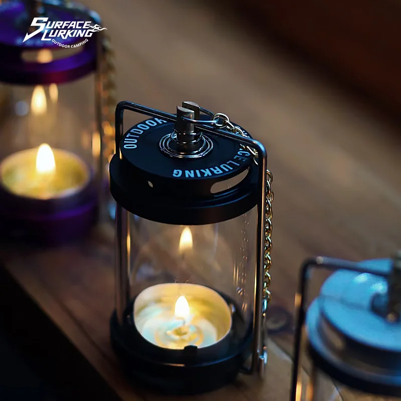 Outdoor Camping Glamping Share - GOPEAK-Juego de velas para exteriores, Picnic,