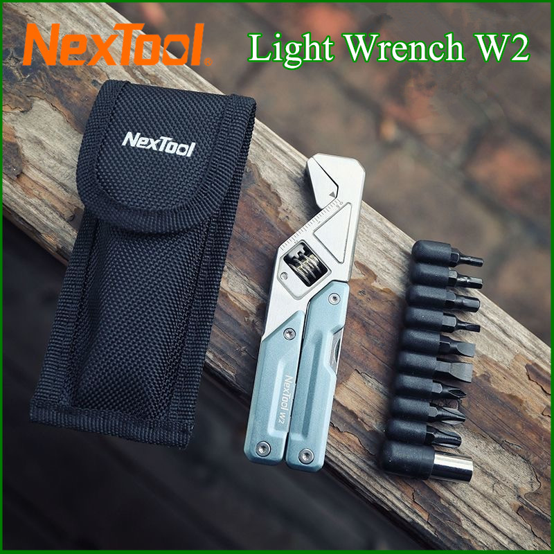 Outdoor Camping Glamping Share - NexTool-llave ligera W2 8 en 1,
