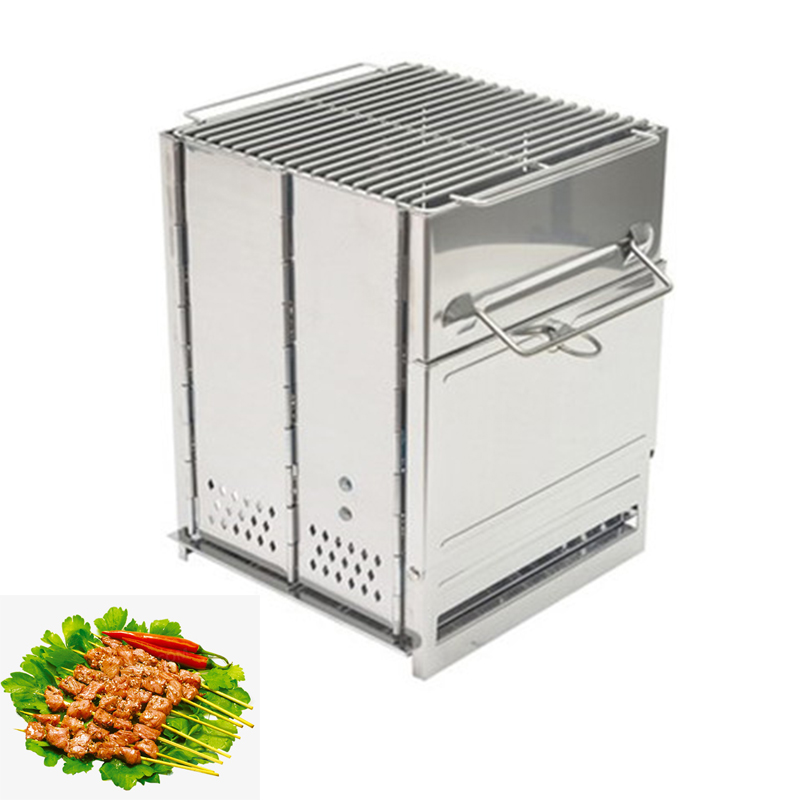 Outdoor Camping Stove Wood - Estufa de Leña Portátil Desmontable para