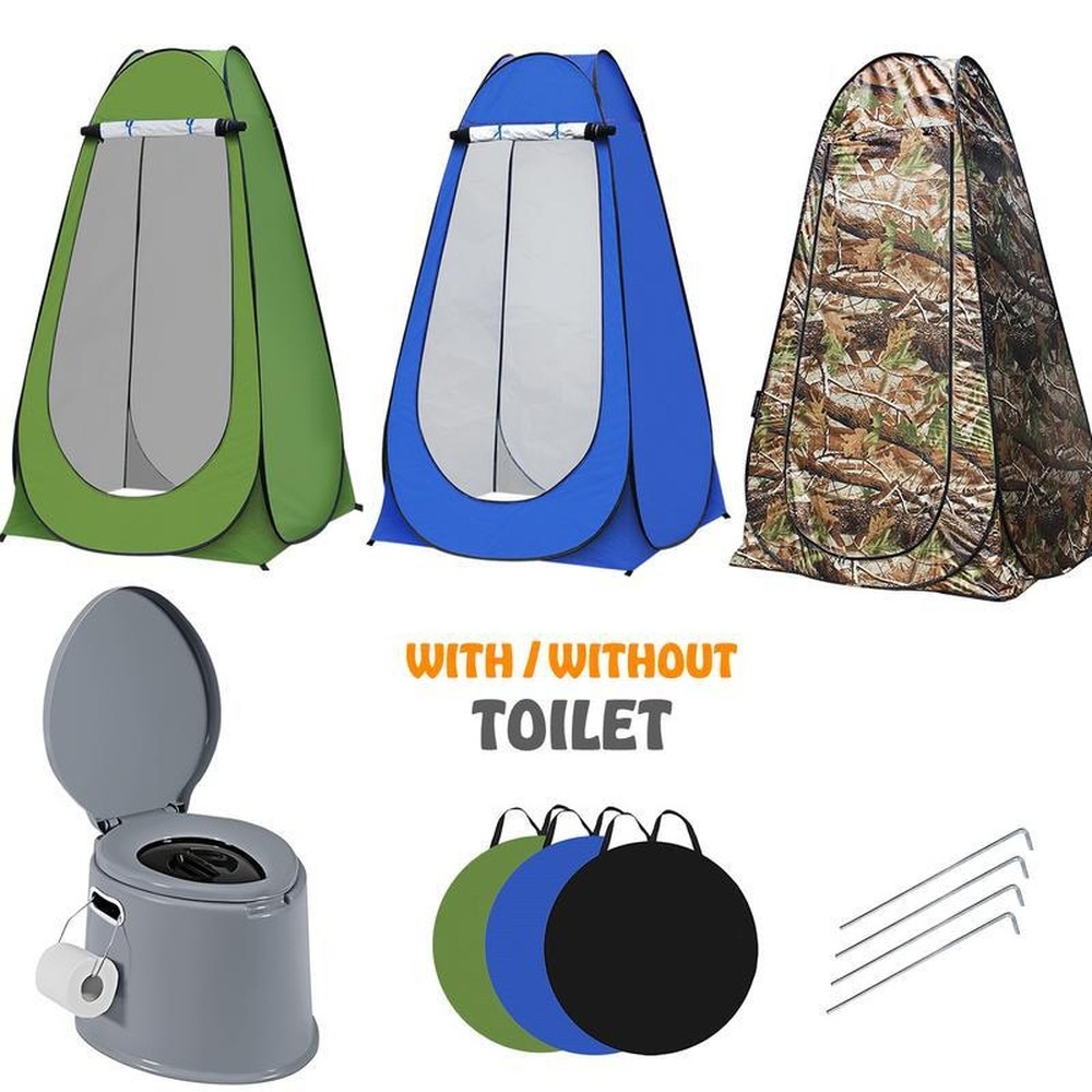 Outdoor Camping Toilet Tent - Tienda de campaña plegable para ducha