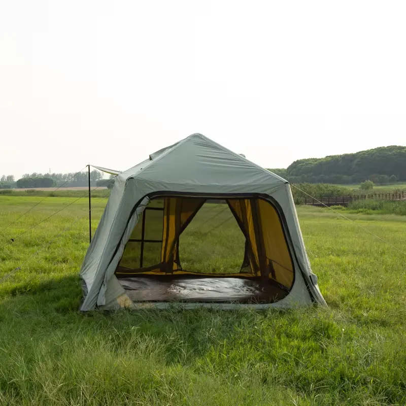 Outdoor Camping Tent Waterproof - Carpa Inflable Portátil Impermeable de Tela