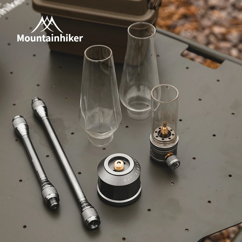 Outdoor Camping Glamping Share - MOUNTAINHIKER-Juego de luces de Gas para