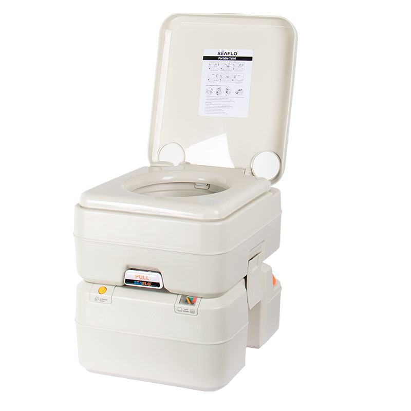 Portable Camp Toilet - Inodoro Portátil de Plástico para Caravana/RV