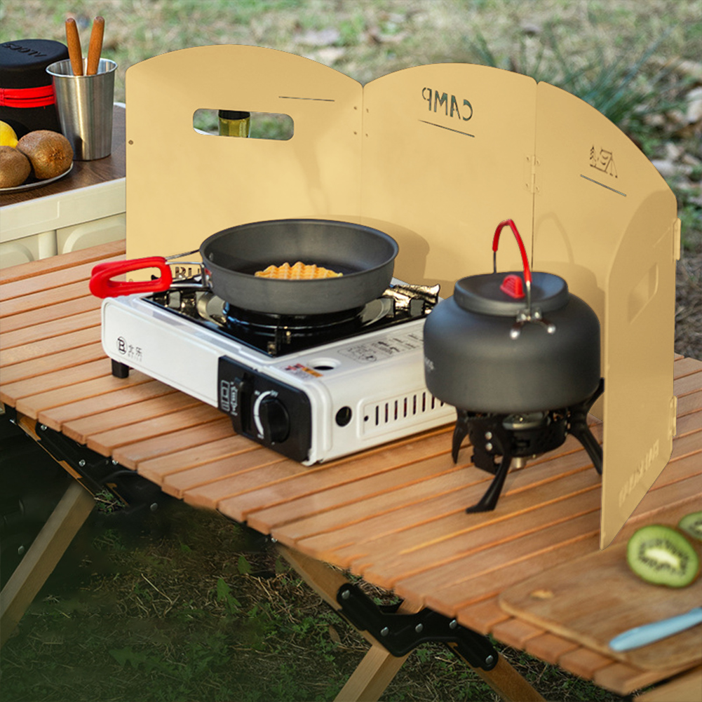 Outdoor Camping Heater For Tent - Parabrisas plegable para estufa de Gas