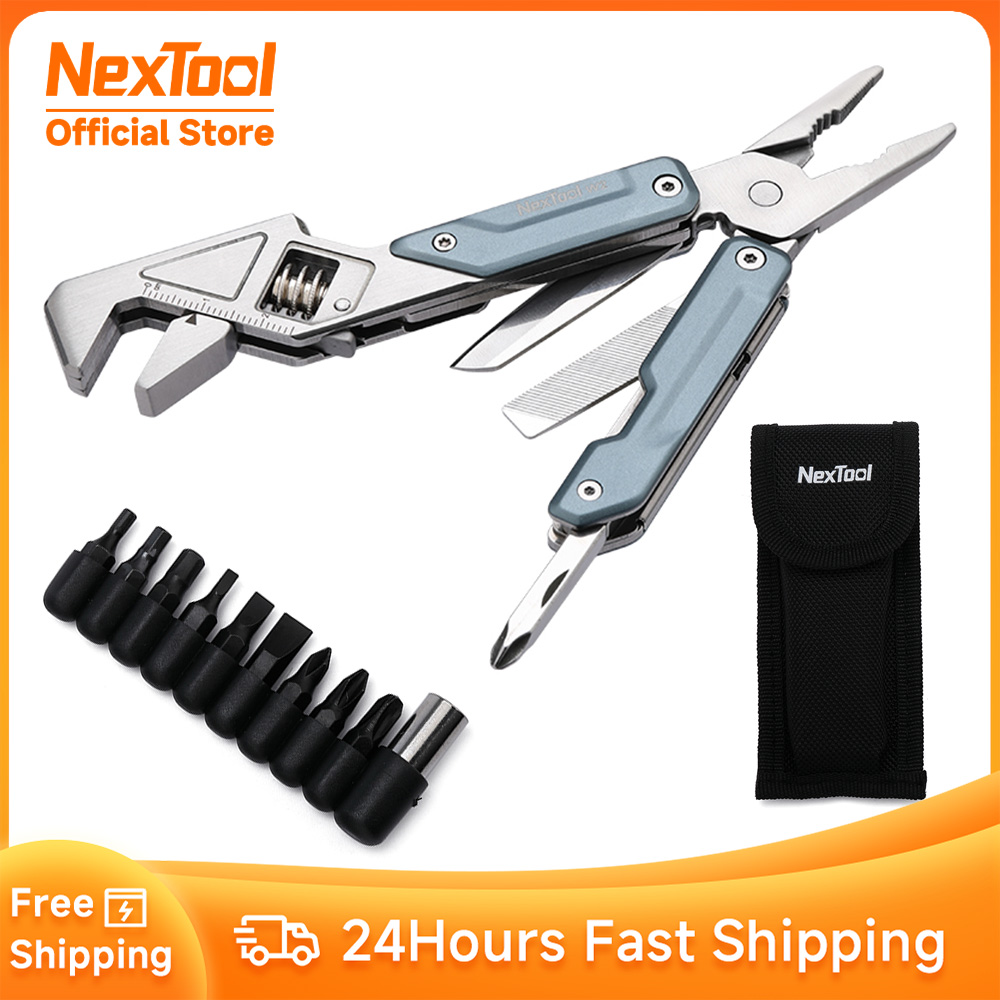 Outdoor Camping Glamping Share - NexTool-llave ligera 8 en 1 W2,