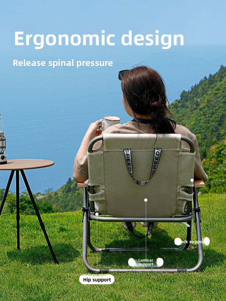 Silla Plegable Portátil Tipo K - Outdoor Camping Chairs reseña y precio