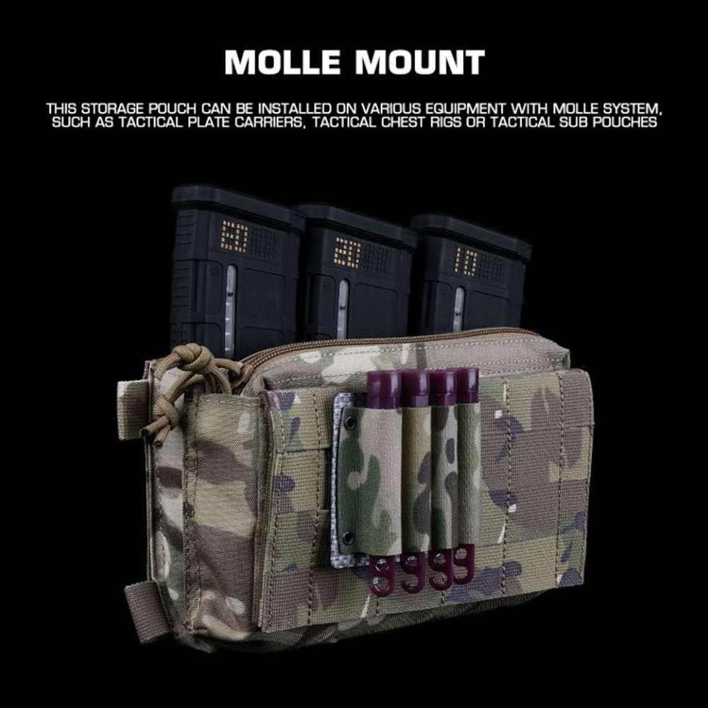 Bolsa táctica MOLLE para barra - Glow Sticks Survival reseña y precio