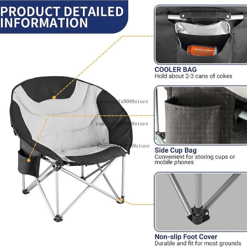 Silla de Camping Acolchada Ext - Outdoor Camping Chairs reseña y precio