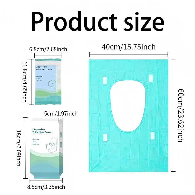 10/20 piezas de fundas desecha - Portable Camp Toilet reseña y precio