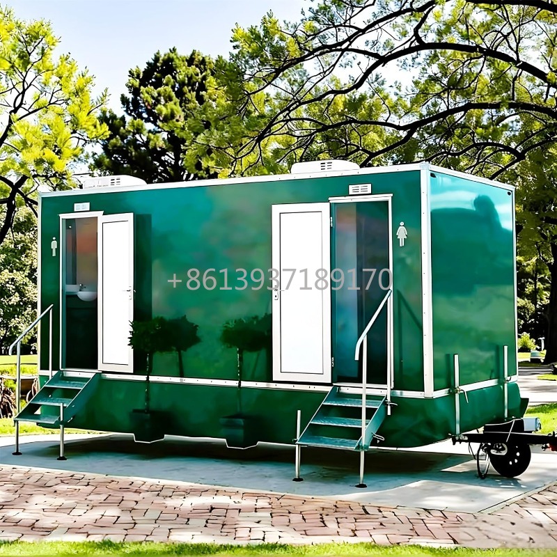 Remolque de Baño Móvil con Lav - Portable Camp Toilet reseña y precio