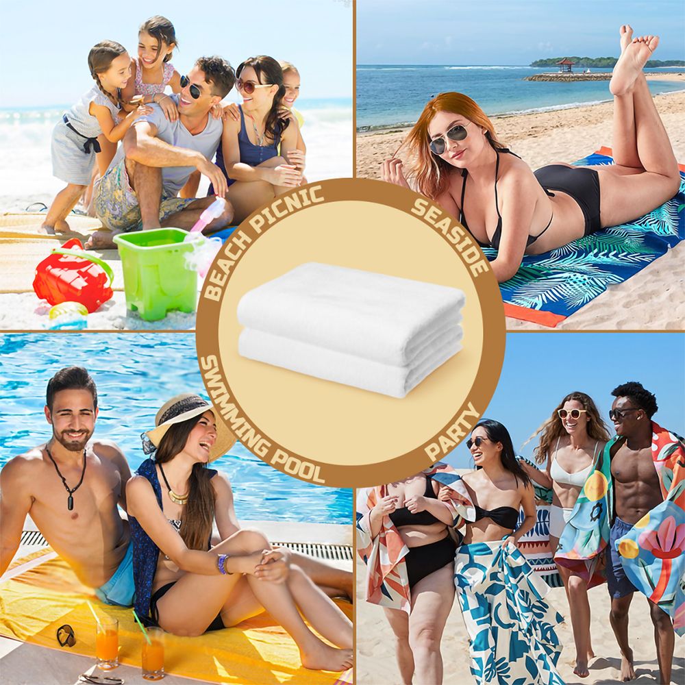 Toalla de playa con estampado  - Outdoor Camping In Texas reseña y precio