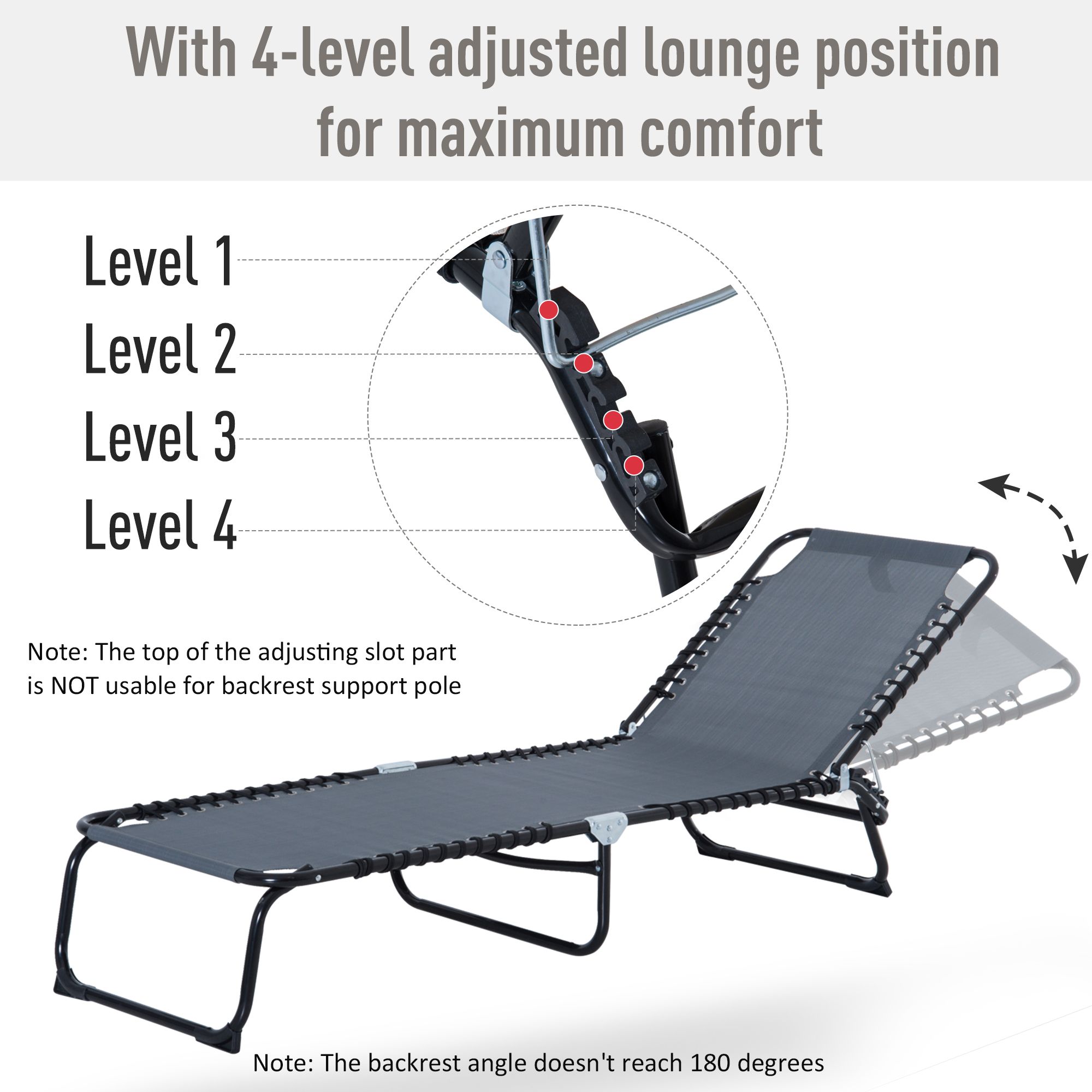 Sillón Reclinable Plegable, Re - Folding Chair reseña y precio