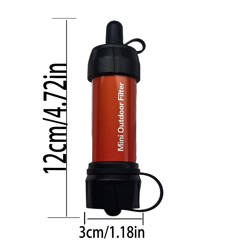 Purificador de agua portátil d - Glow Sticks Survival reseña y precio