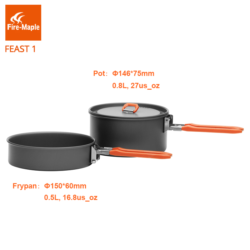 Fire Maple Feast 1-utensilios  - Outdoor Camping Dining Set reseña y precio