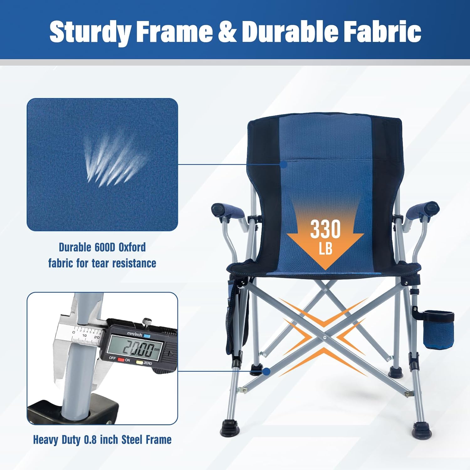 Silla Plegable Portátil para C - Outdoor Camping Chairs reseña y precio