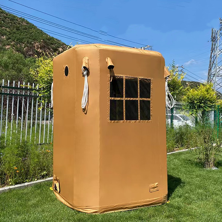 Carpa Inflable Impermeable de  - Outdoor Camping Toilet Tent reseña y precio