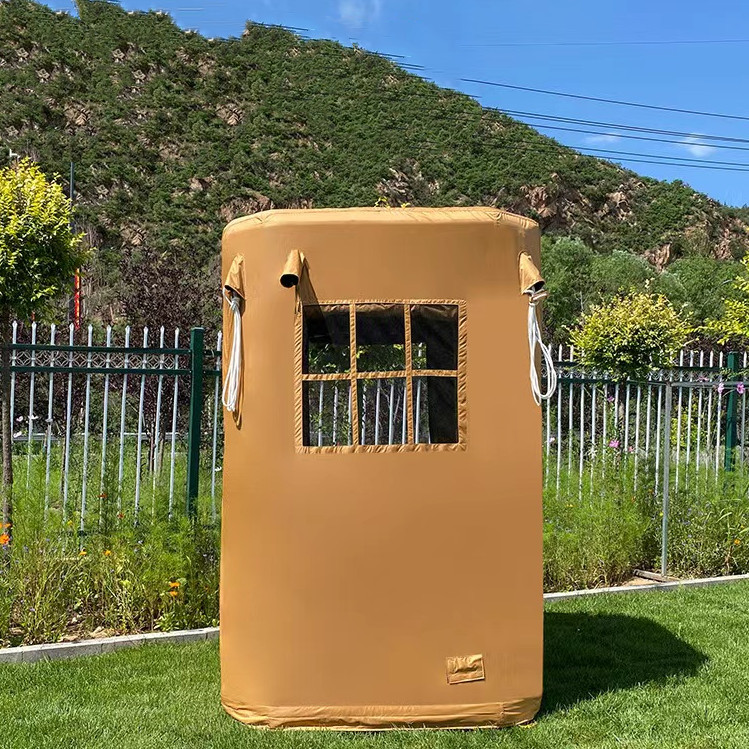 Carpa Inflable Impermeable de  - Outdoor Camping Toilet Tent reseña y precio