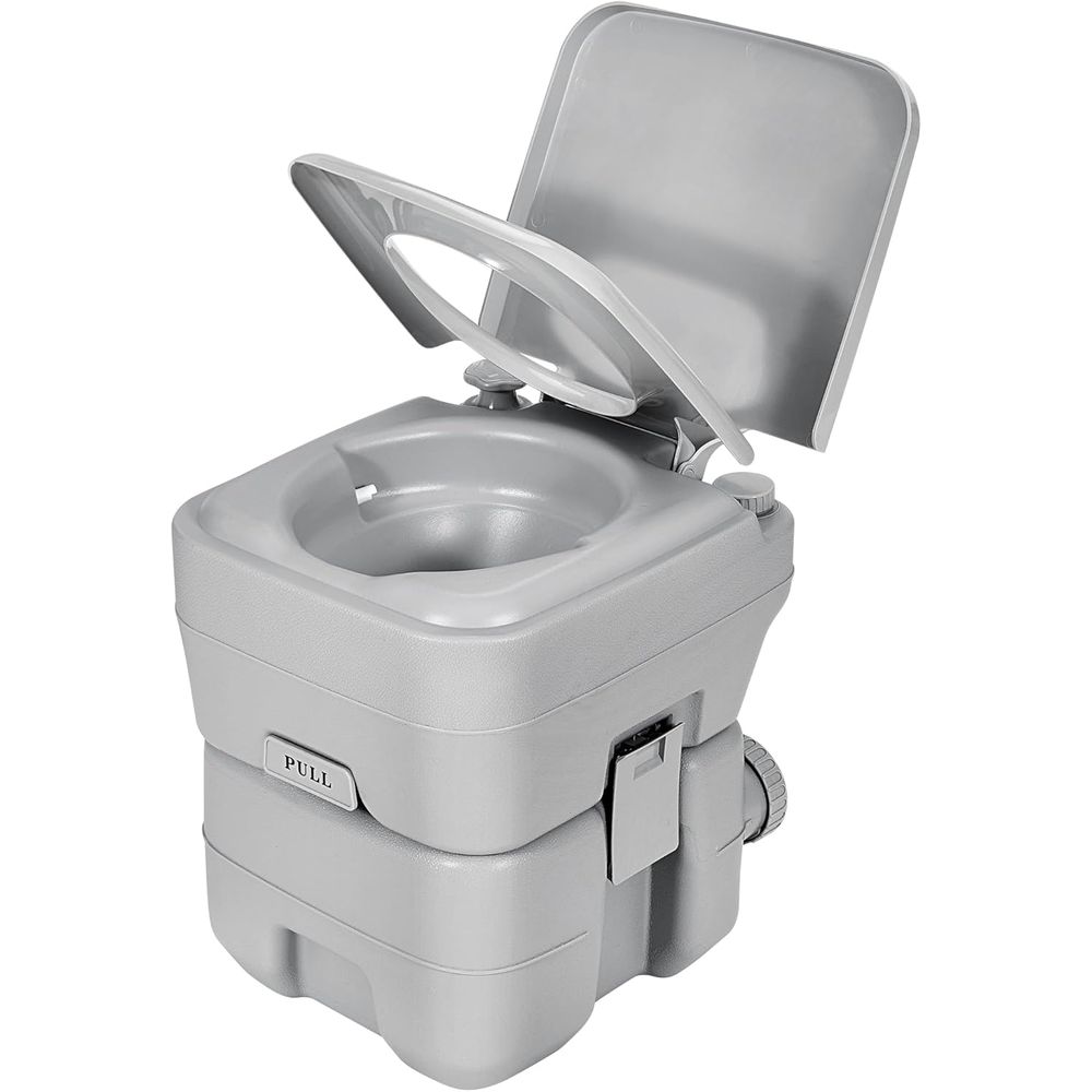 Inodoro portátil para acampar  - Portable Camp Toilet reseña y precio