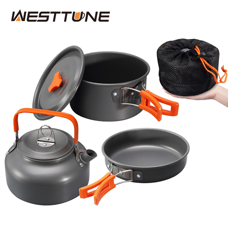 WESTTUNE-Kit de utensilios de  - Outdoor Camping Dining Set reseña y precio