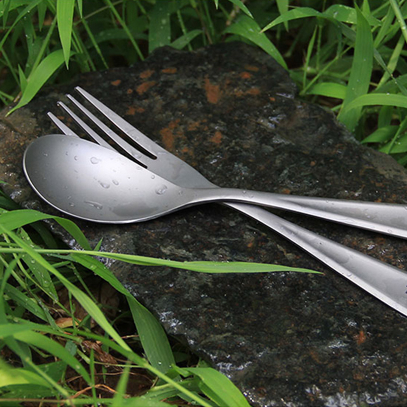 Tiartisan-cuchara tenedor de t - Outdoor Camping Dining Set reseña y precio