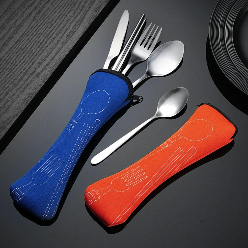 Juego de vajilla para pícnic,  - Outdoor Camping Dining Set reseña y precio