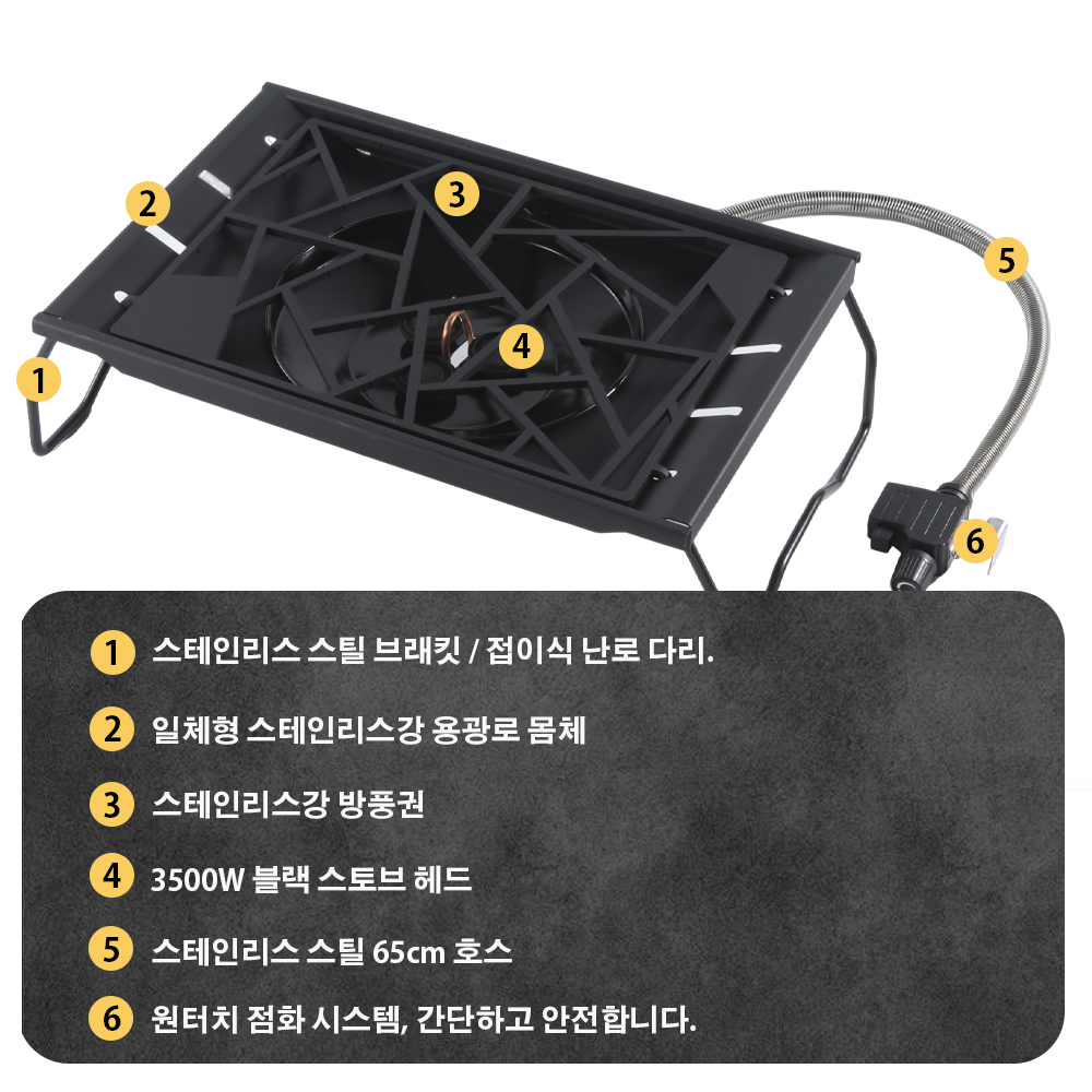 Estufa de Camping Pandatour IG - Outdoor Camping Heater For Tent reseña y precio
