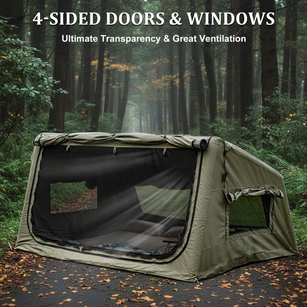 Carpa Inflable Automática para - Outdoor Camping Tent Waterproof reseña y precio