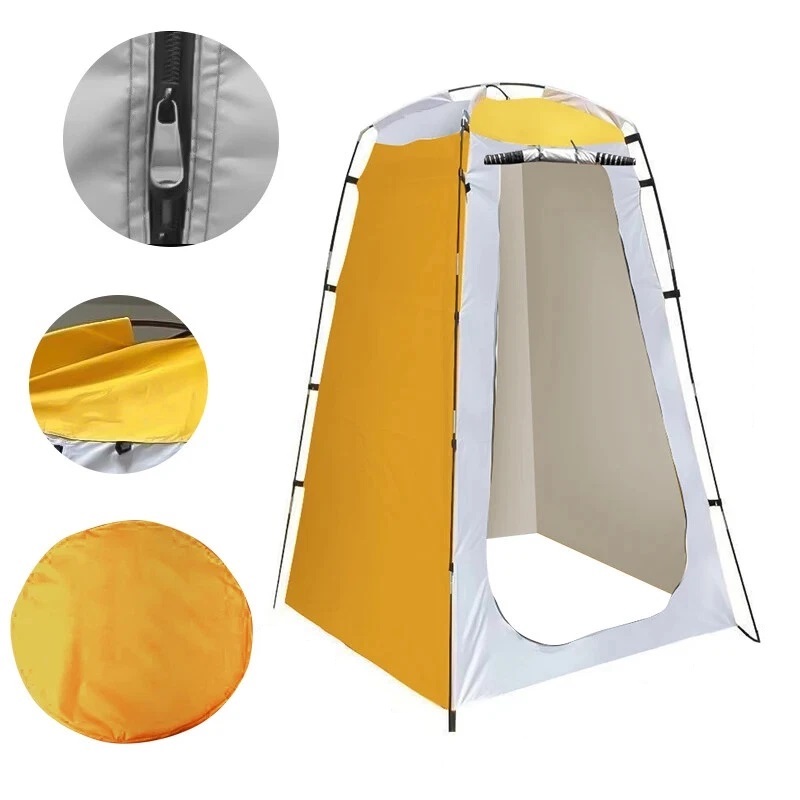Carpa portátil de privacidad p - Outdoor Camping Toilet Tent reseña y precio