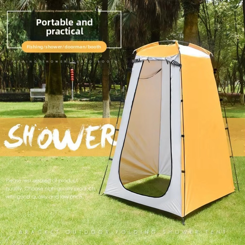 Tienda de privacidad desplegab - Outdoor Camping Toilet Tent reseña y precio