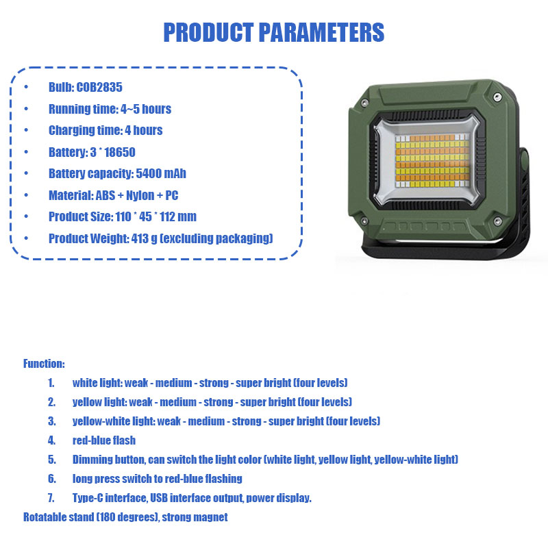 VOLODYMYR-luz LED para tienda  - Outdoor Camping Tent Waterproof reseña y precio