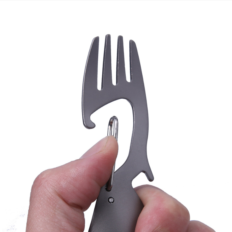 Cuchara de tenedor de aleación - Outdoor Camping Glamping Share reseña y precio