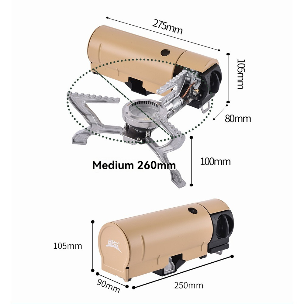 BRS-99 Camping al aire libre p - Outdoor Camping Heater For Tent reseña y precio