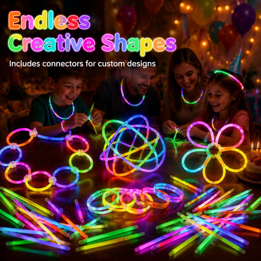 64/121 Uds. Barras luminosas f - Glow Sticks Survival reseña y precio