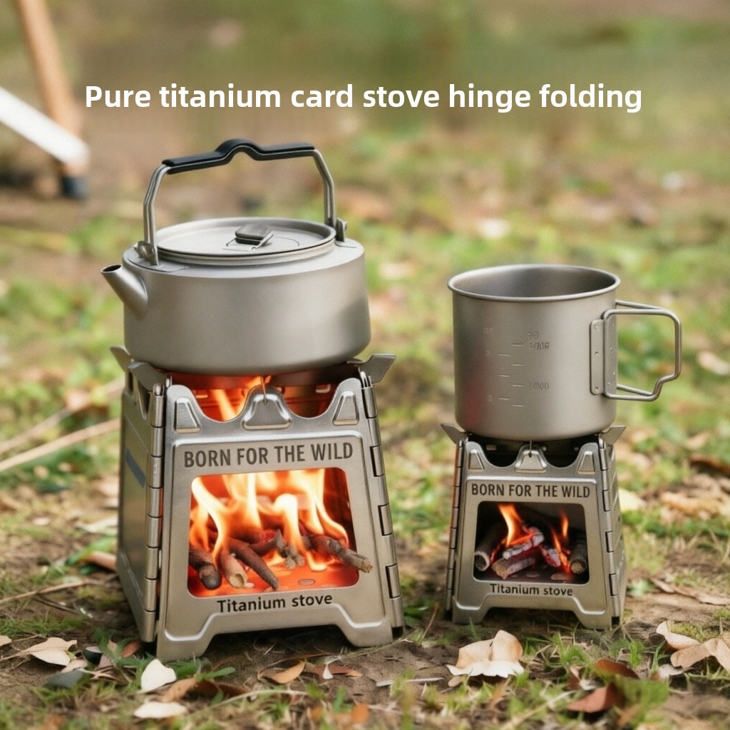 TiForge Estufa de Leña Plegabl - Outdoor Camping Stove Wood reseña y precio