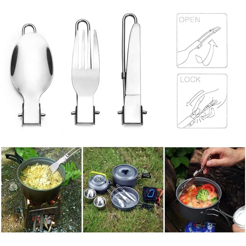 Juego de tenedores y cucharas  - Outdoor Camping Glamping Share reseña y precio
