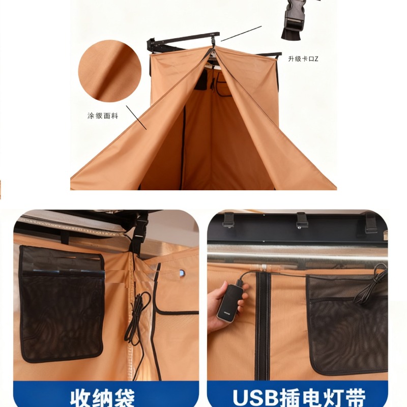 Inodoro móvil plegable para ac - Outdoor Camping Toilet Tent reseña y precio