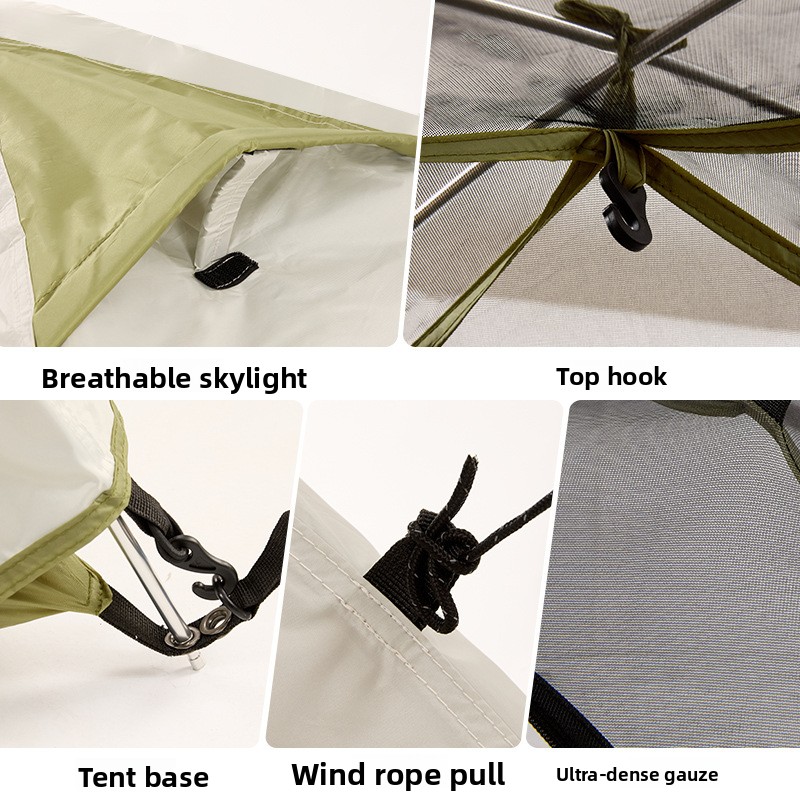 Carpa de Senderismo, Montañism - Outdoor Camping Tent Waterproof reseña y precio