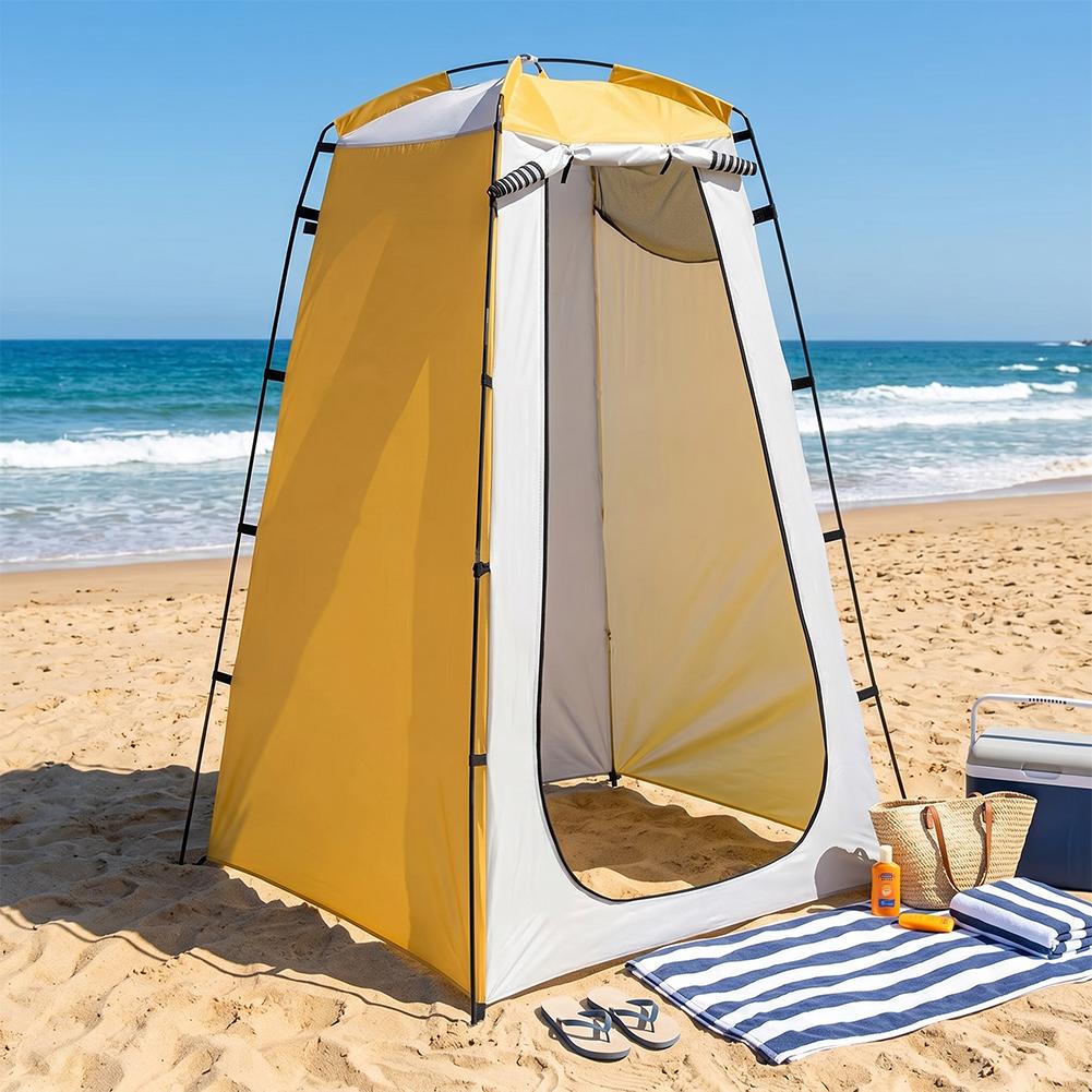 Carpa de Privacidad Portátil p - Outdoor Camping Toilet Tent reseña y precio
