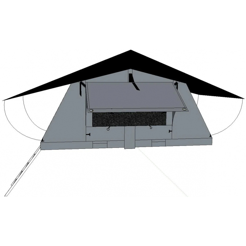 Carpa de Techo Plegable Imperm - Outdoor Camping Tent Waterproof reseña y precio
