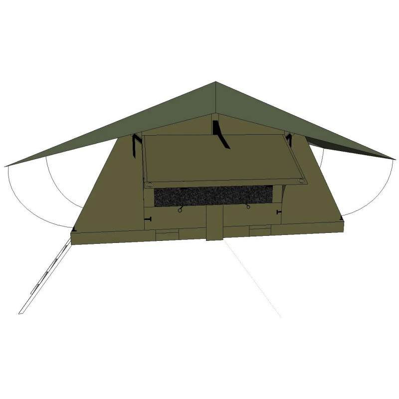 Carpa de Techo Plegable Imperm - Outdoor Camping Tent Waterproof reseña y precio