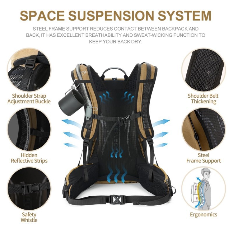 Mochila de Senderismo Grande,  - Outdoor Camping Tent Waterproof reseña y precio