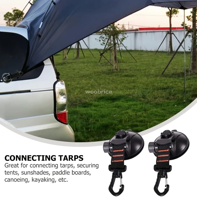 Ventosas para tienda de campañ - Outdoor Camping Car Tent reseña y precio
