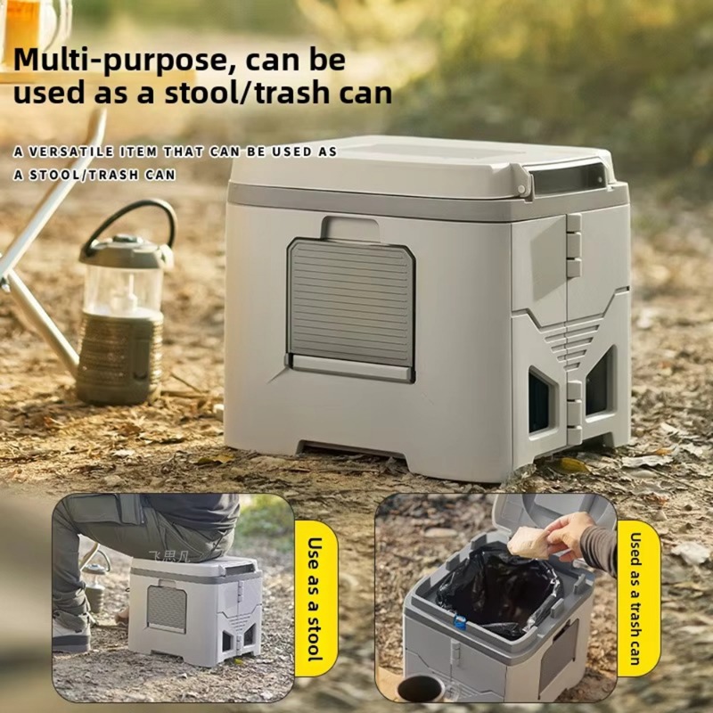 Inodoro Plegable Portátil para - Portable Camp Toilet reseña y precio