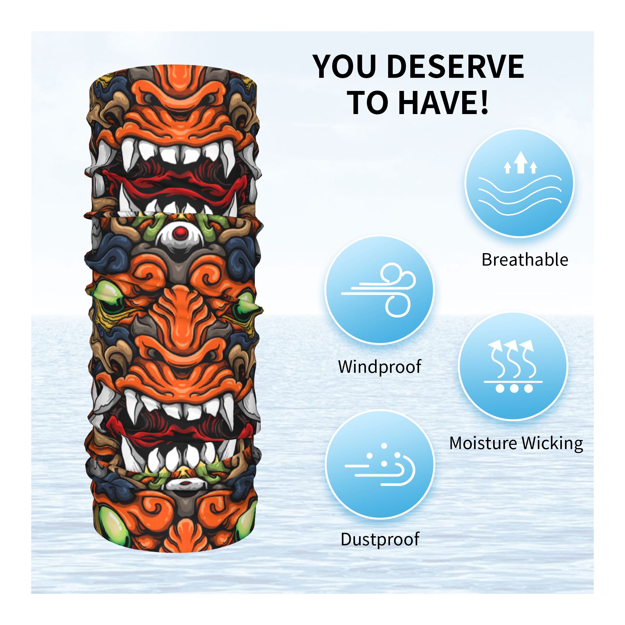 Personalizado Samurai Demon On - Trekking Gaiters reseña y precio